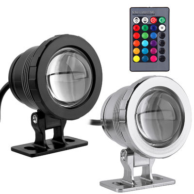 Ip65 luz LED impermeable bajo el agua 5w 10w con control remoto