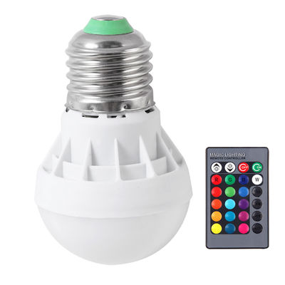 Luzes LED con cambio de color RGB Dispersible E12 E14 Luz LED 3W de potencia